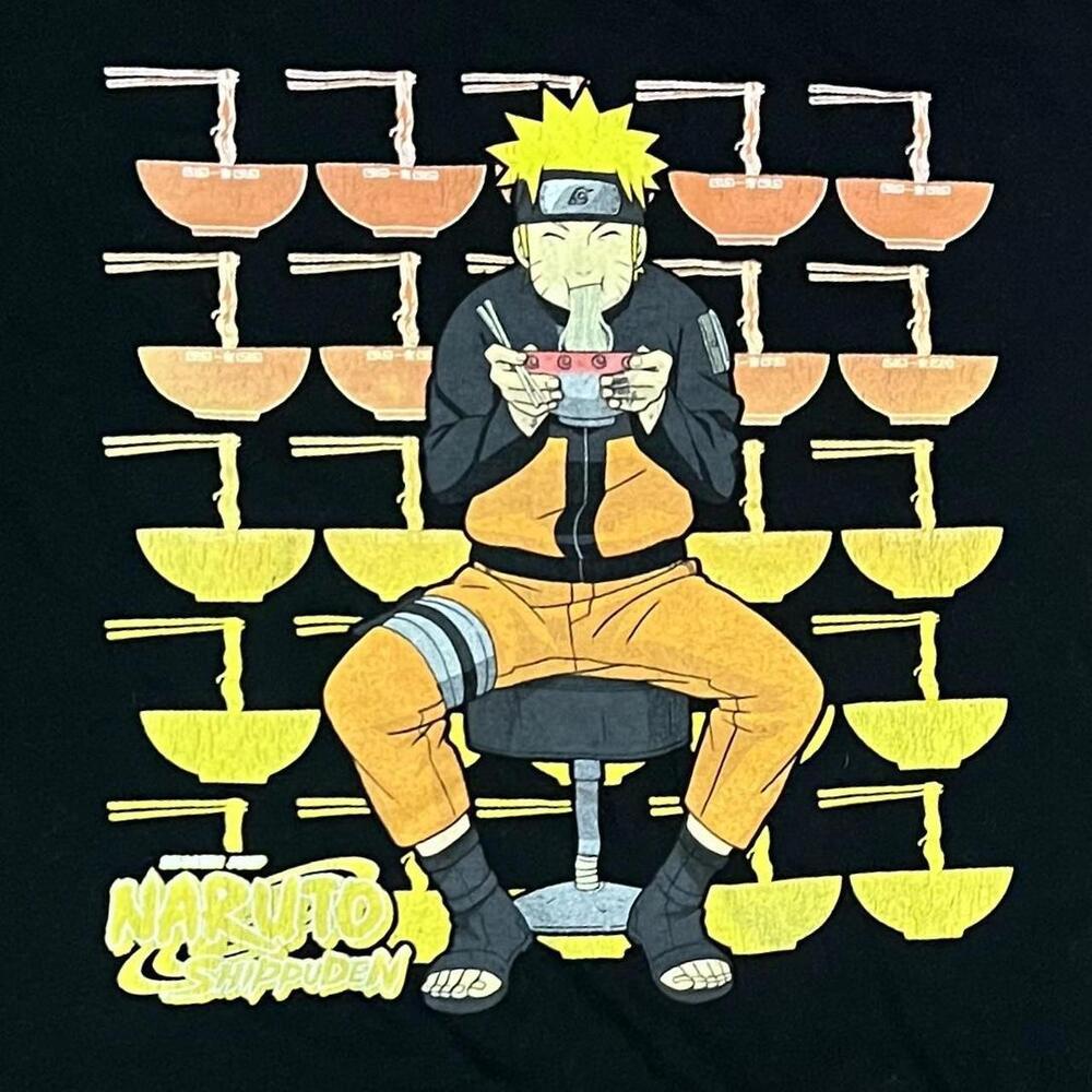 Super Nique Anime Naruto Shippuden Ramon Noodle Shirt
